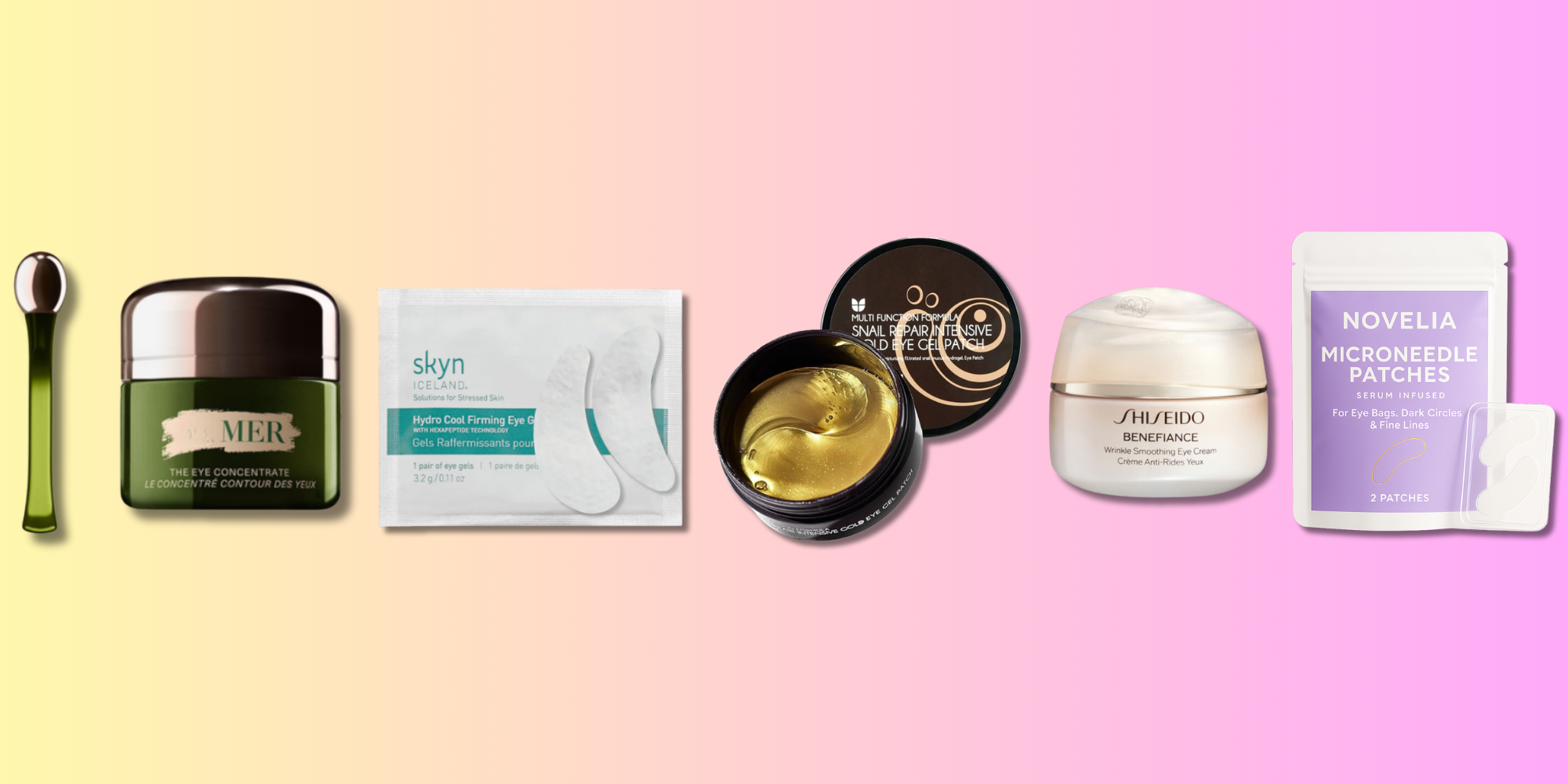 Dermatologist-approved Eye Patches for wrinkles, puffiness and dark circles